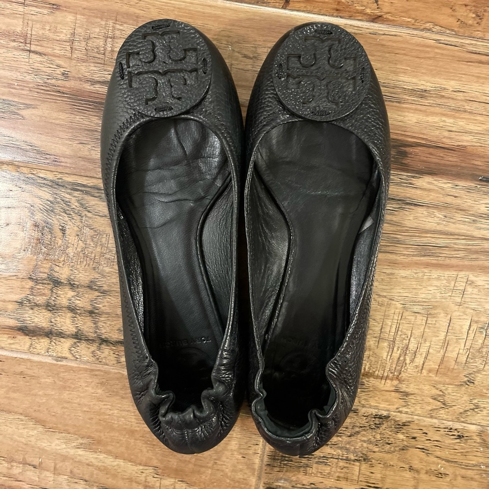 Tory Burch Leather Ballet Flats